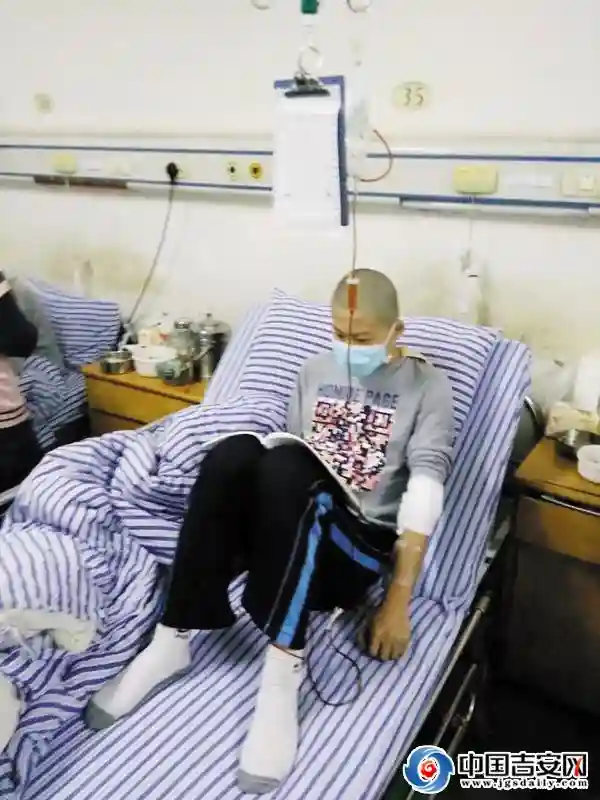 “我一定会好起来” 泰和少年乐观对抗白血病