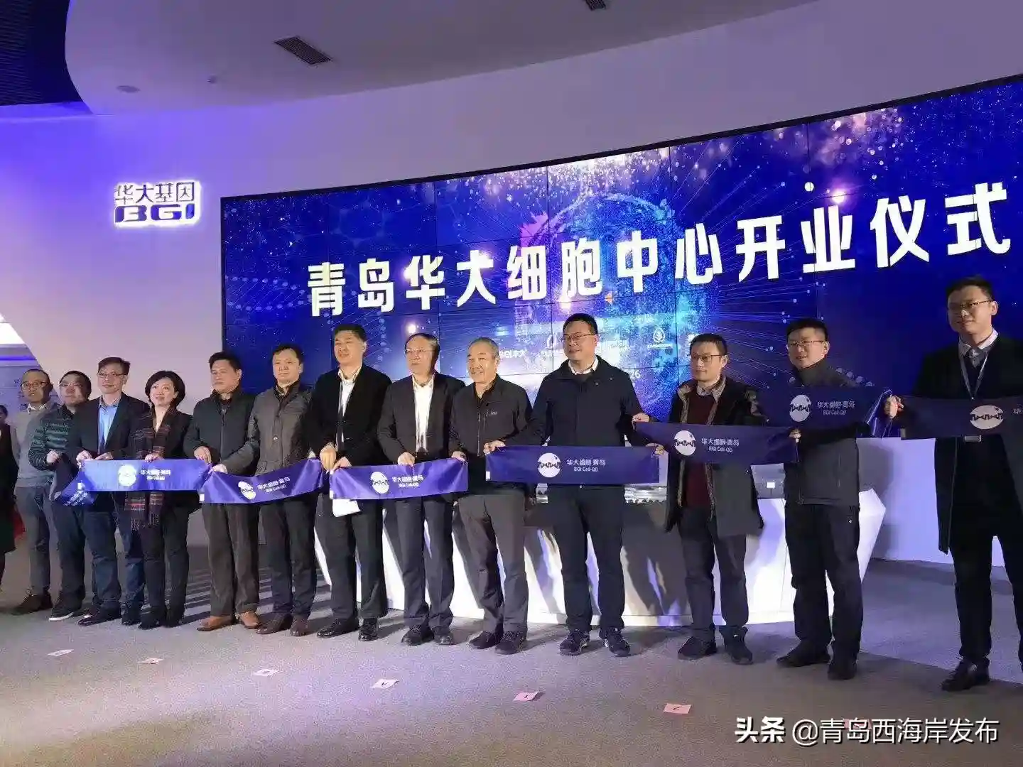 青岛华大基因细胞中心项目启用 助力西海岸生命健康产业高质量发展