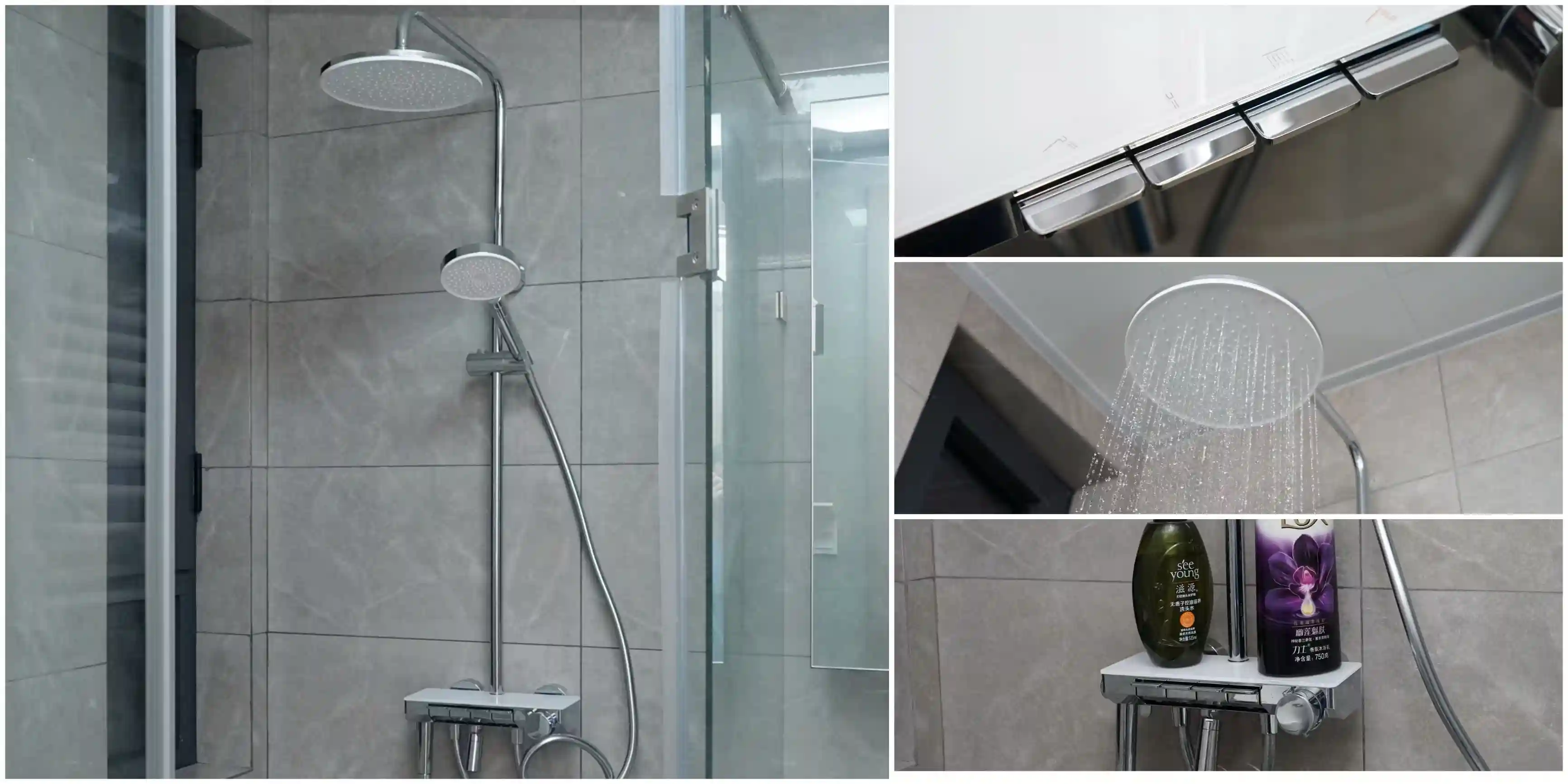 温度随心控，沐浴新升级：颜值与功能兼备的米家控温淋浴花洒S1